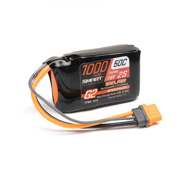Spektrum SPMX1049 Smart G2 Trail Pro 1000mah 2S 7.4V 50C LiPo Battery with IC2 Connector